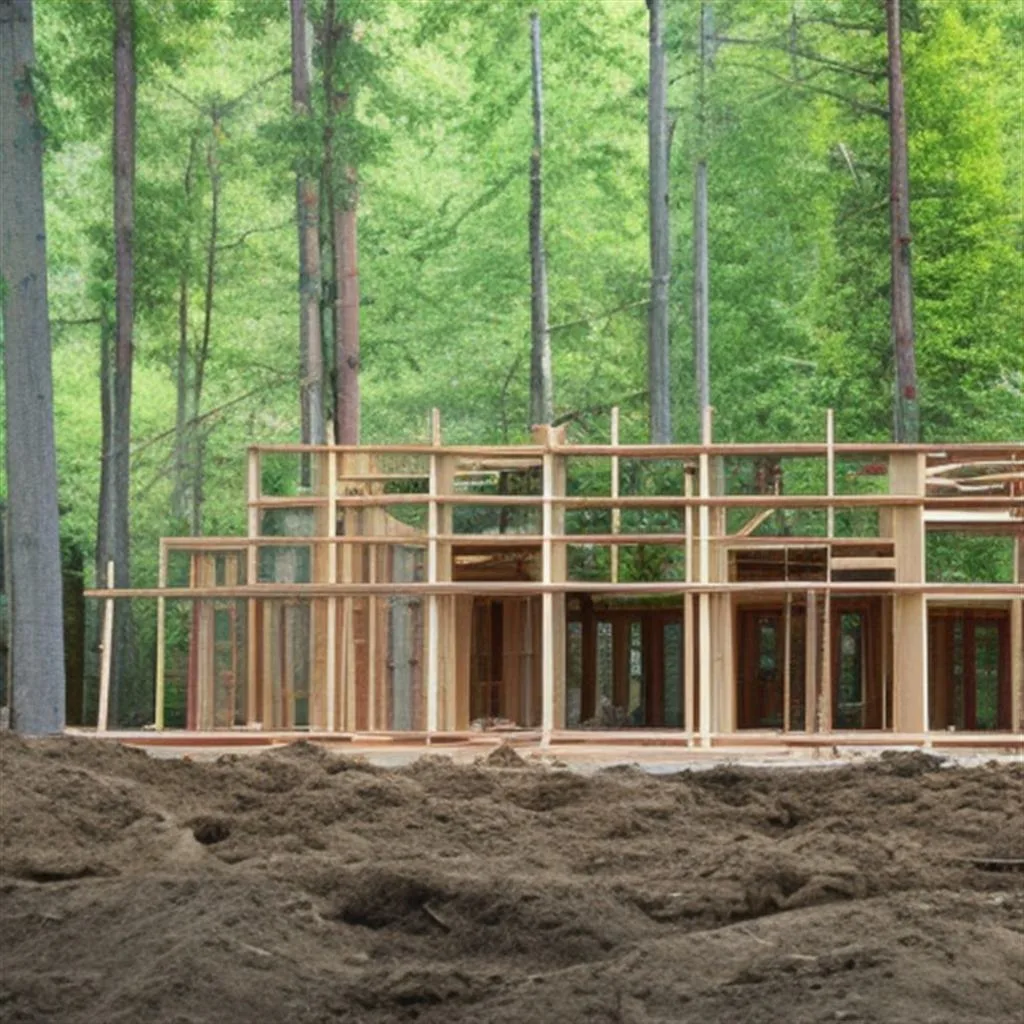 Odległość budynku od lasu - budowa domu obok lasu