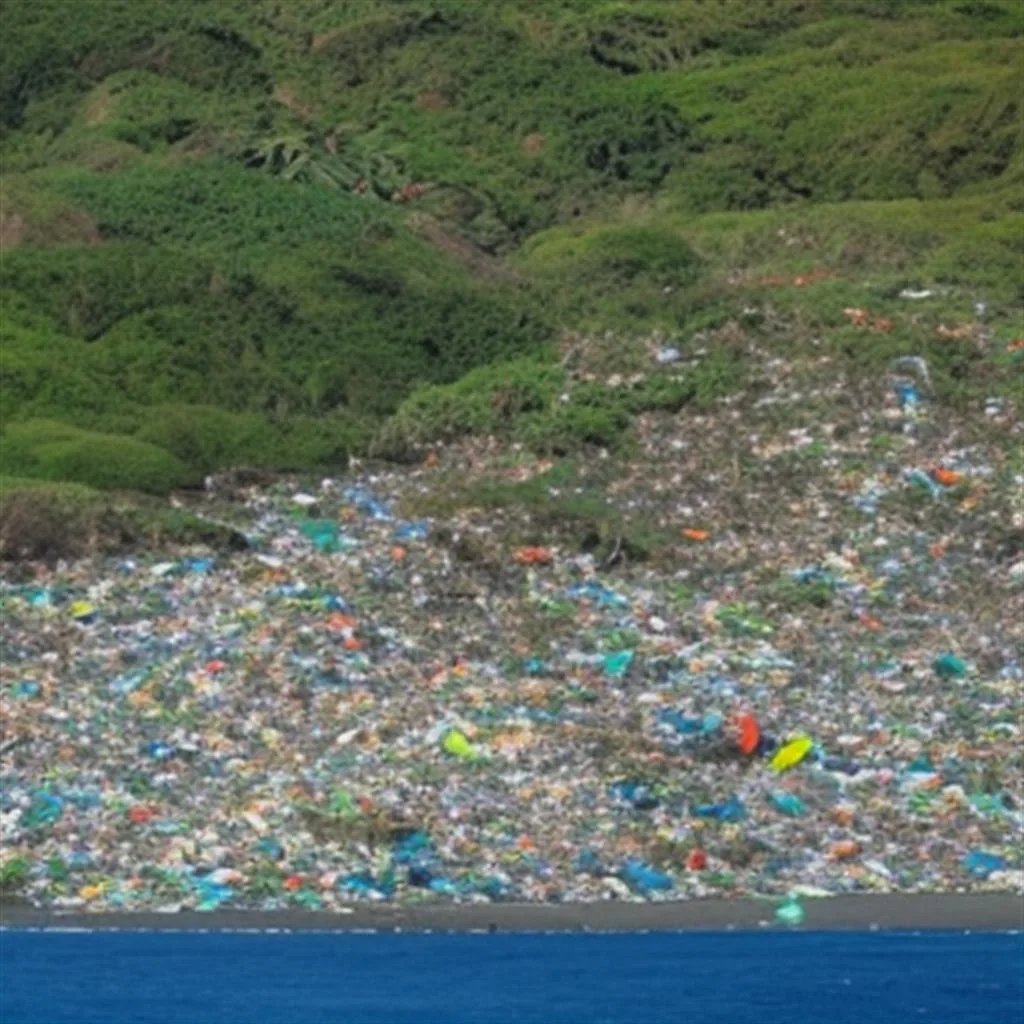 Wyspa śmieci na Pacyfiku